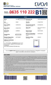 VISA INDONESIE MAROC